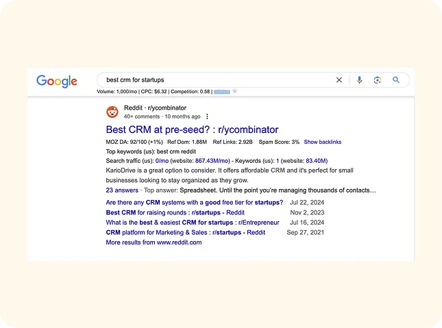 Niche Subreddit Research